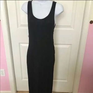 Loveappella Maxi dress with cut-out pattern in the back